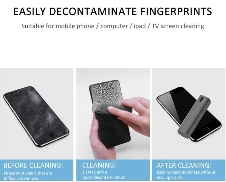2 In 1 Phone Computer Screen Cleaner.